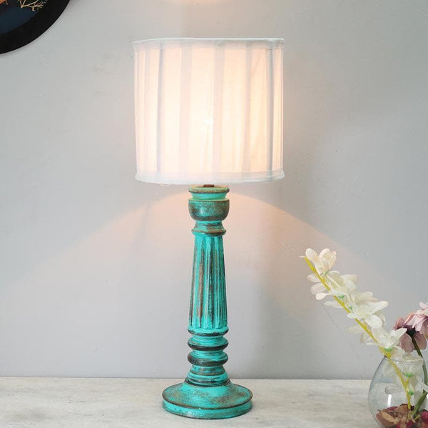 Buy Table Lamp - Anjika Table Lamp - White at Vaaree online