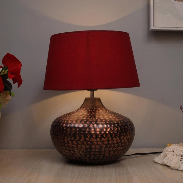 Table Lamp - Arohana Table Lamp - Red