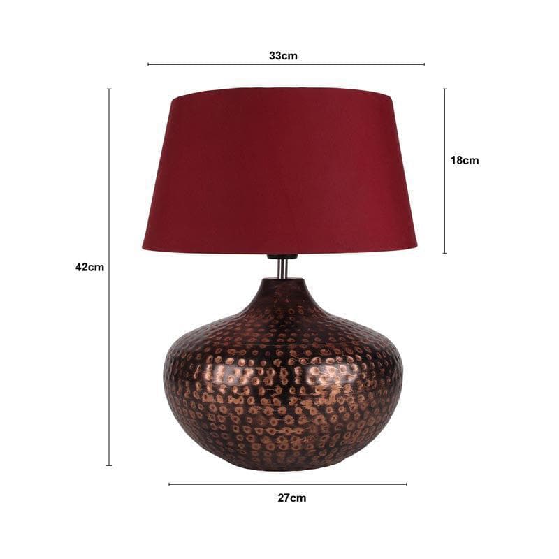 Table Lamp - Arohana Table Lamp - Red