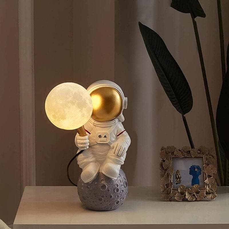 Buy Astronaut Landing LED Table Lamp Table Lamp from Vaaree