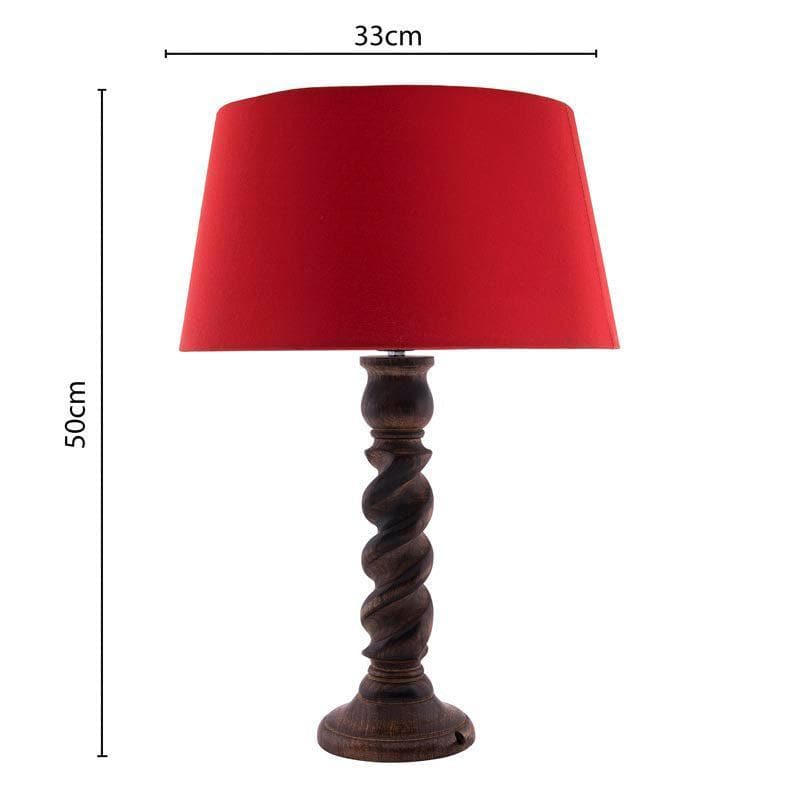 Table Lamp - Aura Glimmer Table Lamp - Red