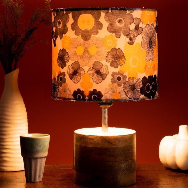 Table Lamp - Bibboty Florals Log Stand Table Lamp