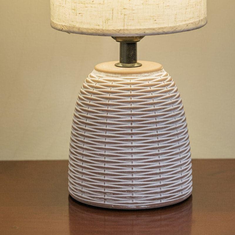 Buy Blaze Geomertric Ceramic Lamp Table Lamp from Vaaree