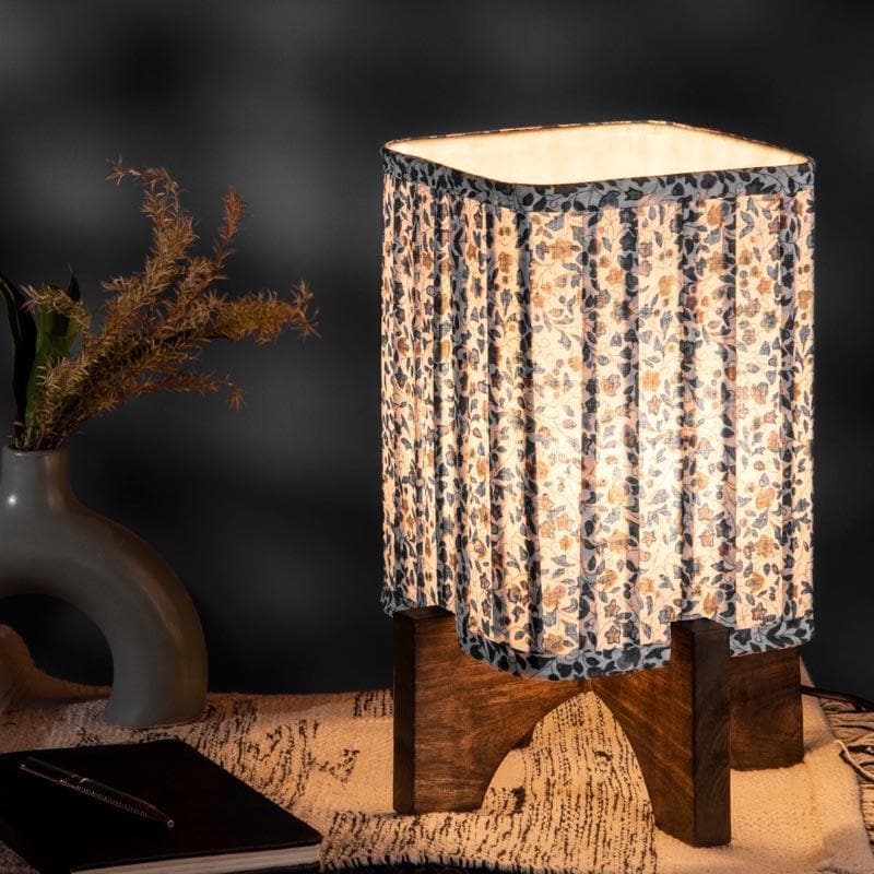 Table Lamp - Blooming Flair Pleated Table Lamp