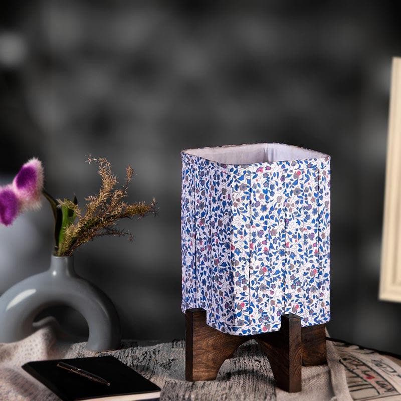 Table Lamp - Blooming Flair Pleated Table Lamp