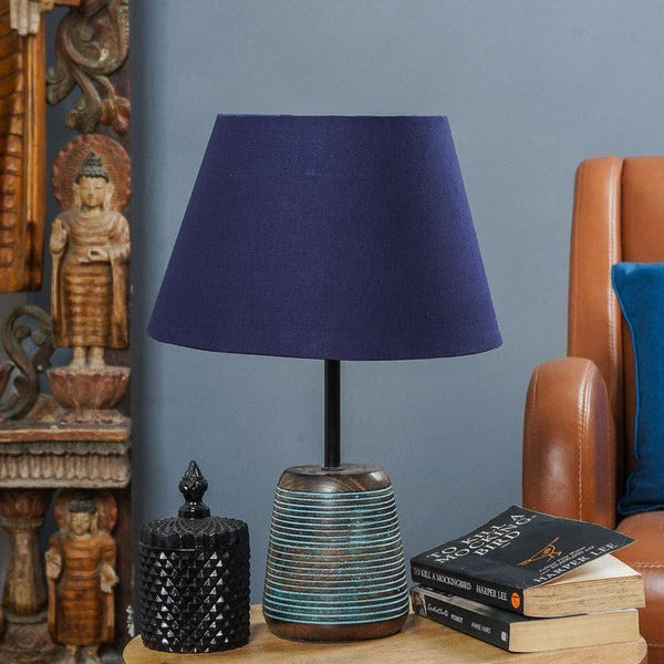 Table Lamp - Blue Dip Cobalt Table Lamp