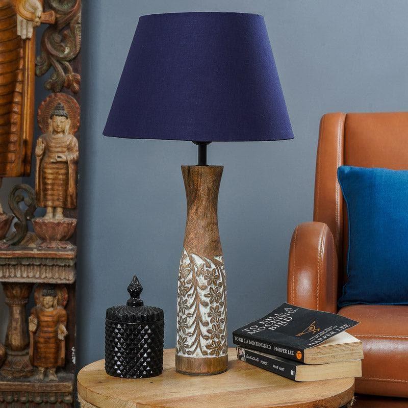 Table Lamp - Blue Dip Rustic Charm Table Lamp