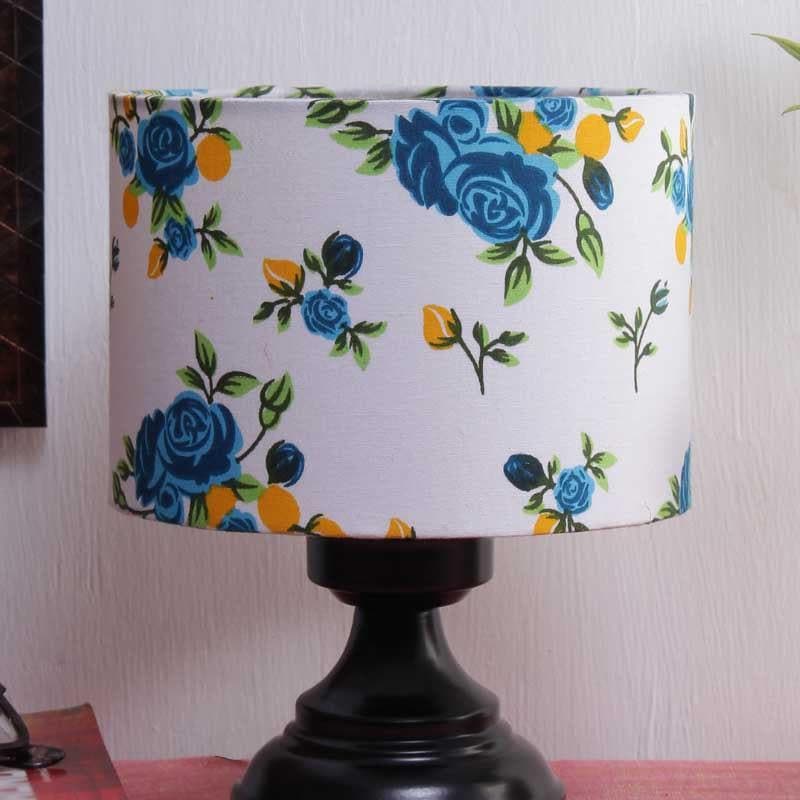 Buy Blue Fleur Burst Table Lamp Table Lamp from Vaaree