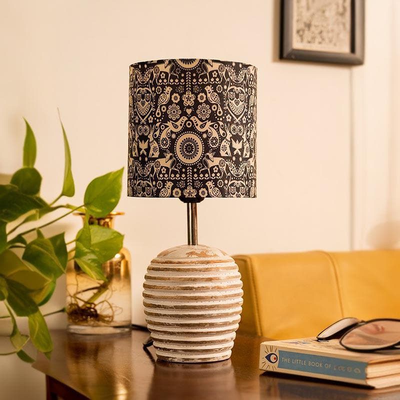 Table Lamp - Boho Fauna Dome Table Lamp