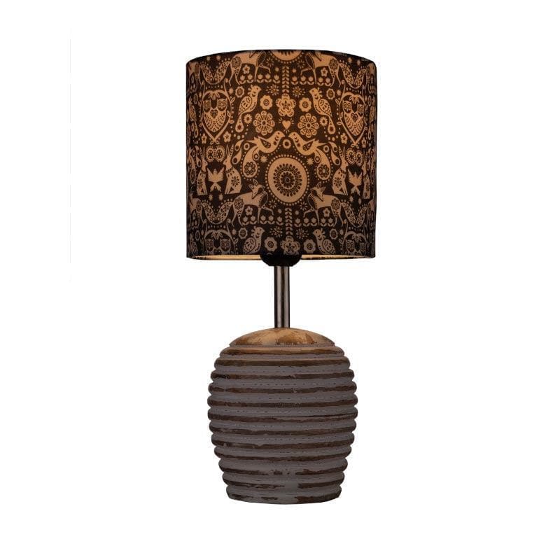 Table Lamp - Boho Fauna Dome Table Lamp