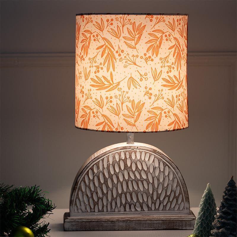 Buy Brown Buff Hemidome Table Lamp Table Lamp from Vaaree