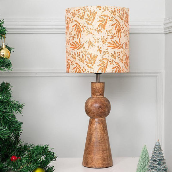 Table Lamp - Brown Buff Knot Table Lamp