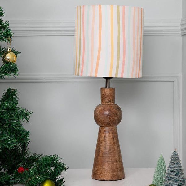 Table Lamp - Candy Stripe Knot Table Lamp