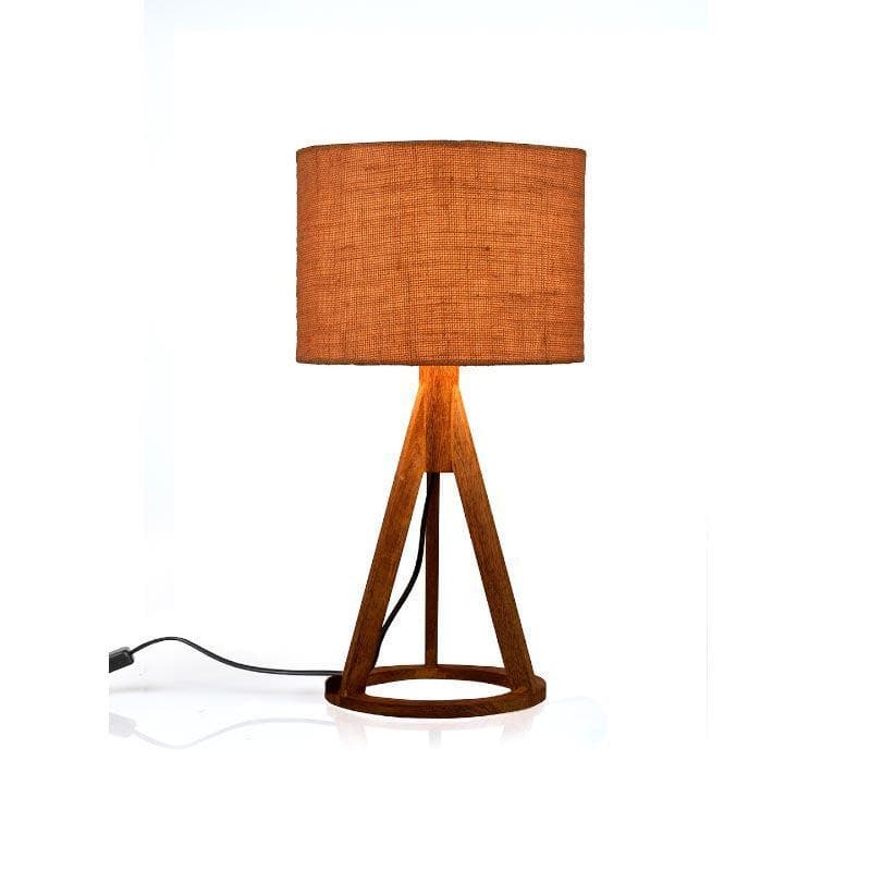 Table Lamp - Classy With Twist Table Lamp - Brown