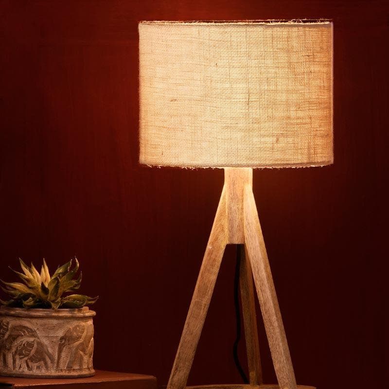 Buy Classy With Twist Table Lamp - White Table Lamp from Vaaree