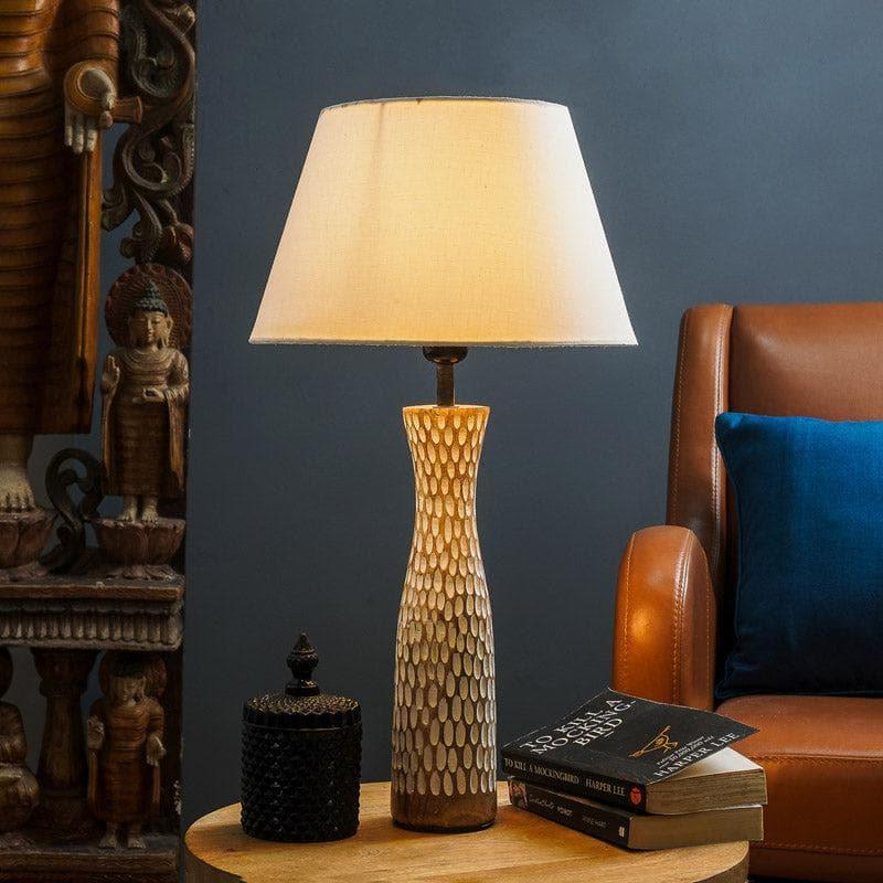 Table Lamp - Cloud Clear Textured Table Lamp