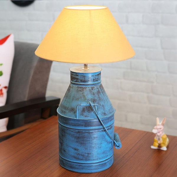 Buy Table Lamp - Dairyman Table Lamp - Gold at Vaaree online