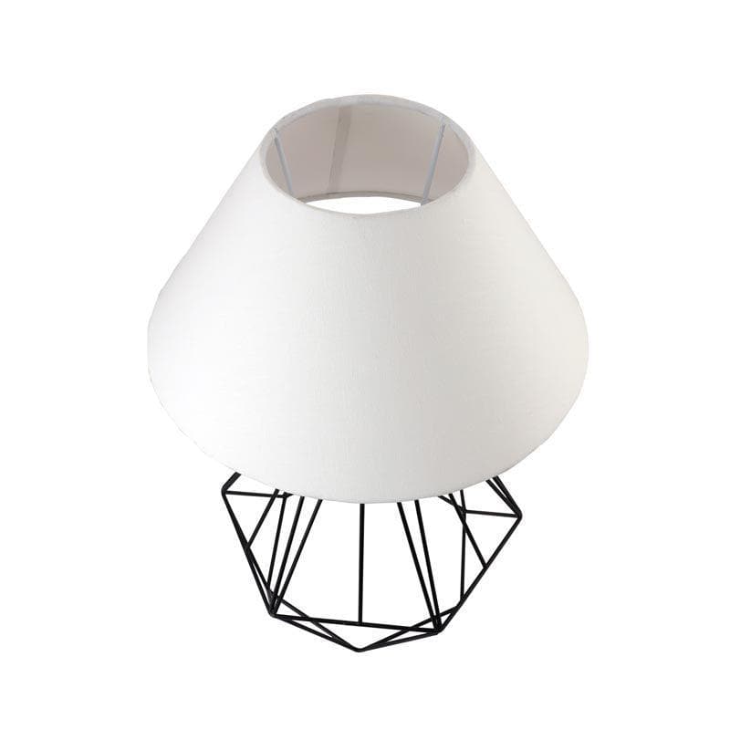 Table Lamp - Diamond Dust Black Table Lamp - White