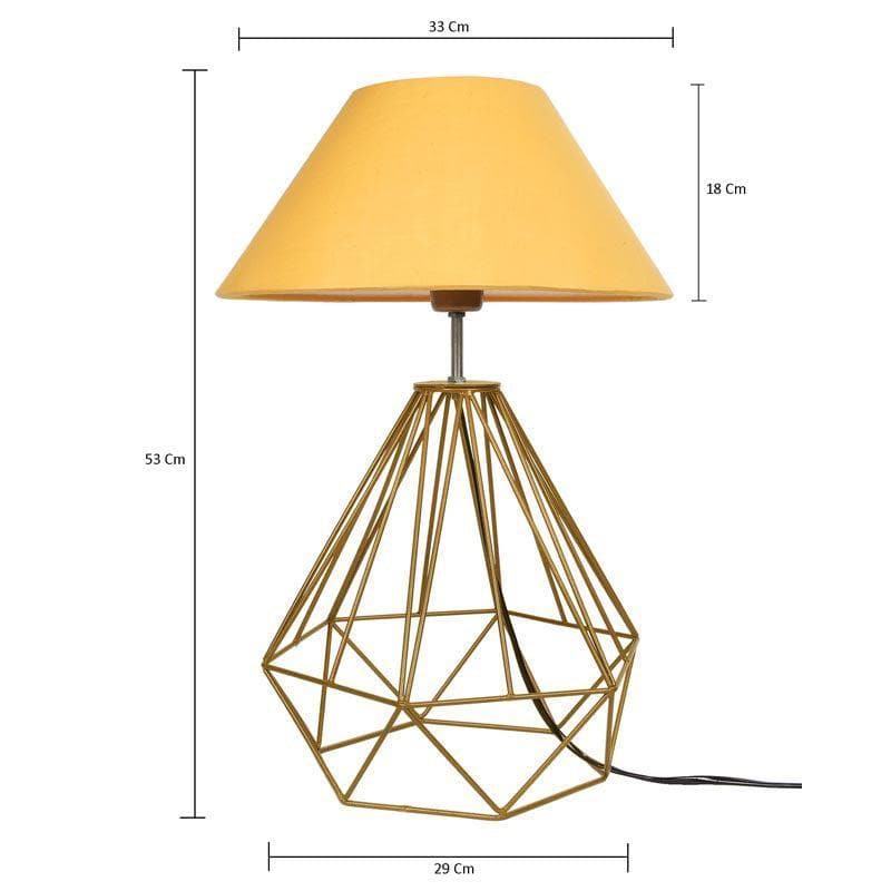 Table Lamp - Diamond Dust Gold Table Lamp - Golden