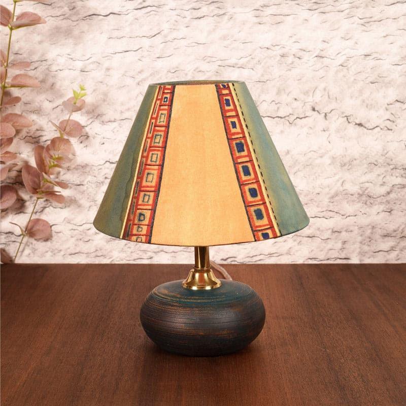 Buy Donovan Wooden Table Lamp Table Lamp from Vaaree