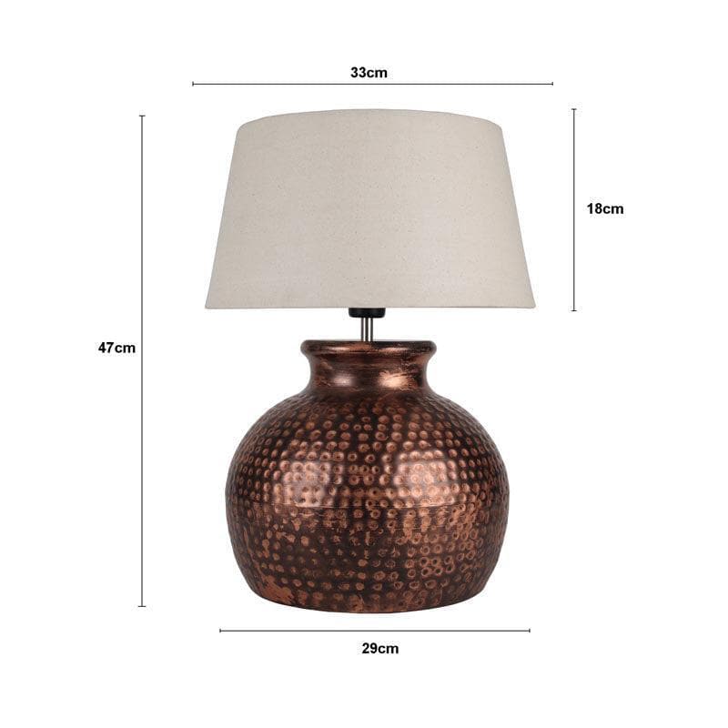 Table Lamp - Dyuti Table Lamp - Khadi