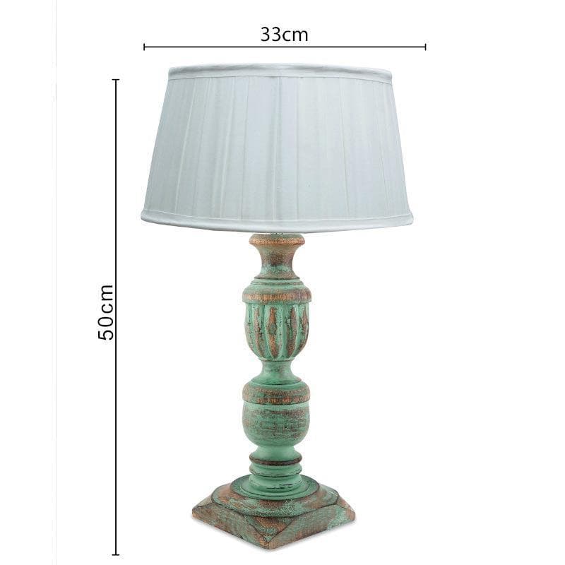 Buy Earthine Table Lamp - White Table Lamp from Vaaree