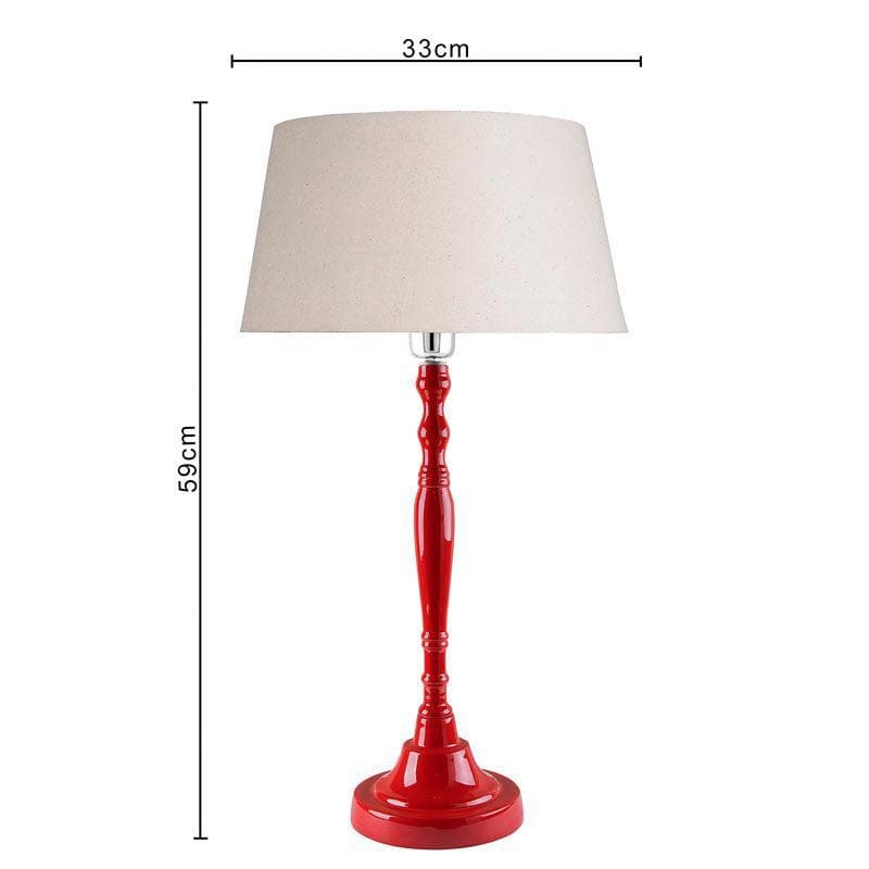 Table Lamp - Eclectic Rouge Table Lamp - White