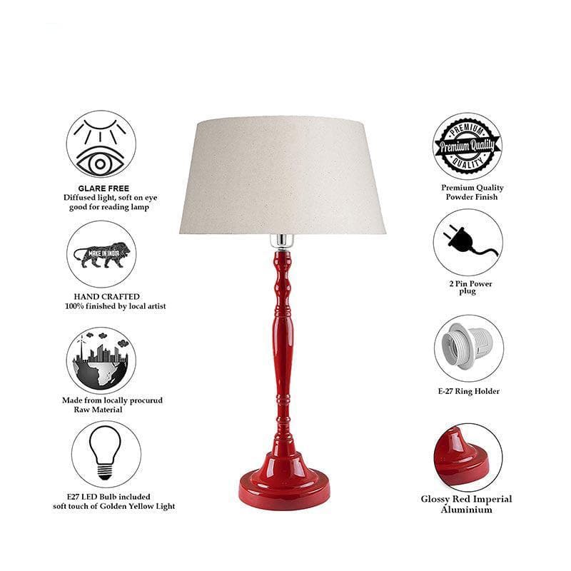 Table Lamp - Eclectic Rouge Table Lamp - White