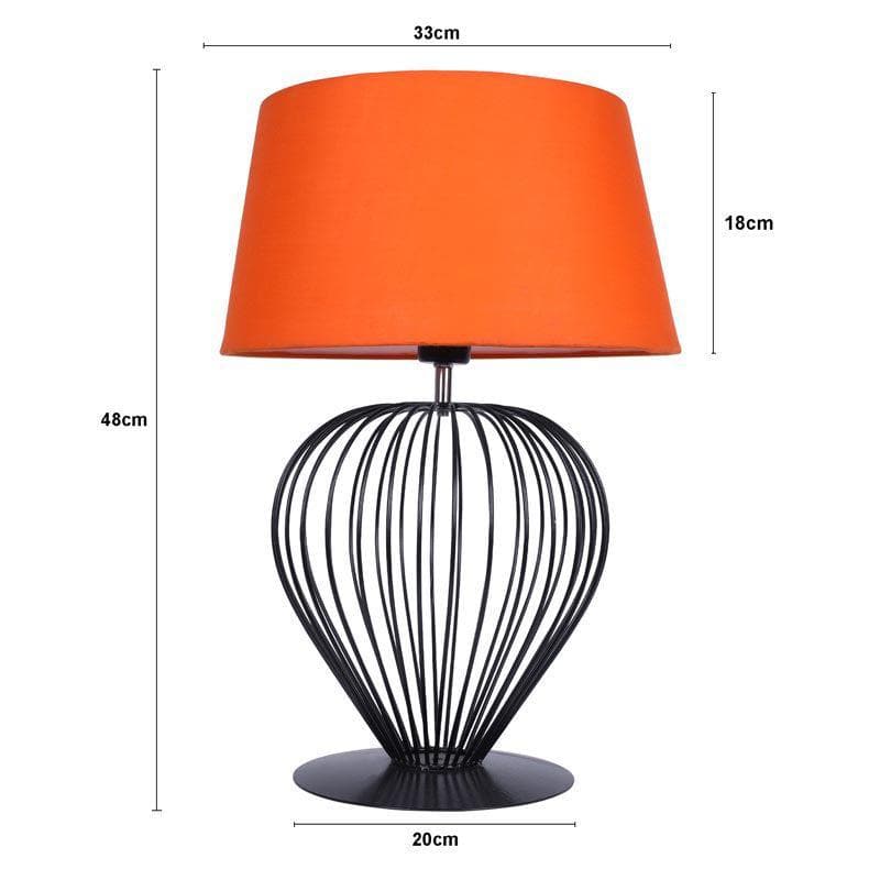 Table Lamp - Emara Table Lamp - Orange