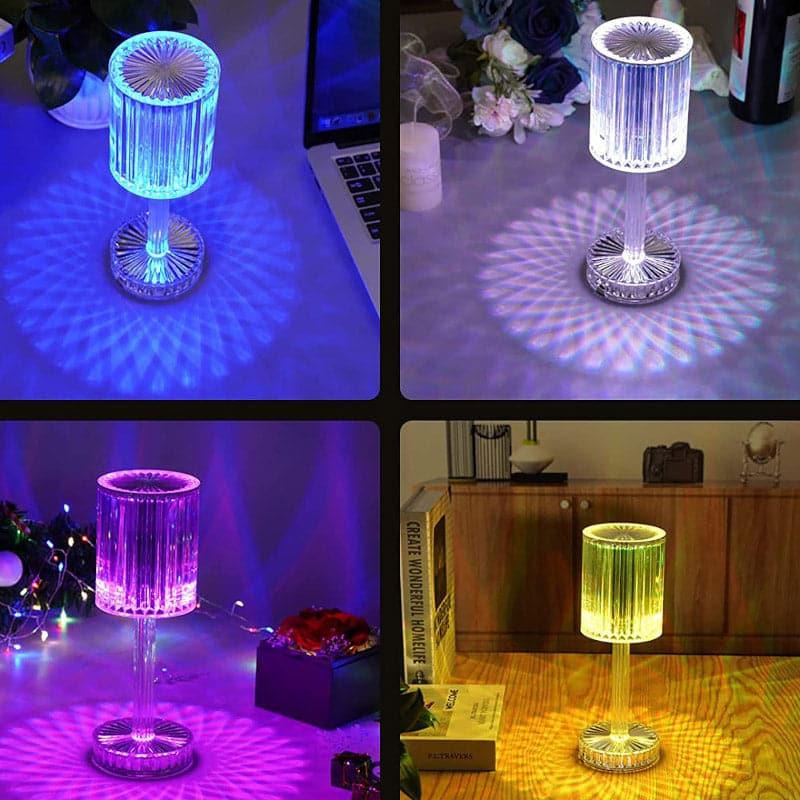 Table Lamp - Esha Crystal Table Lamp