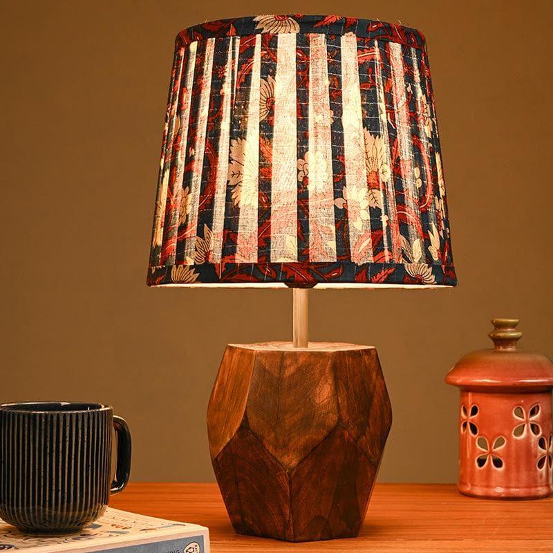 Table Lamp - Estoile Wooden Table Lamp - Blue