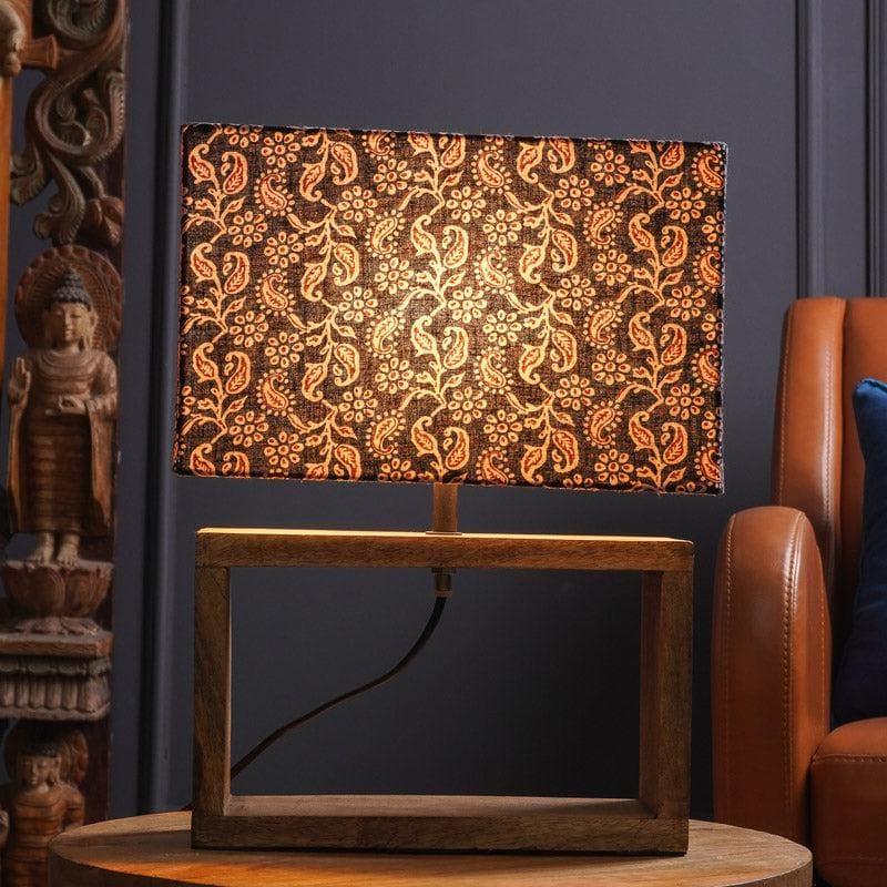 Table Lamp - Ethnic Serenade Cuboid Table Lamp