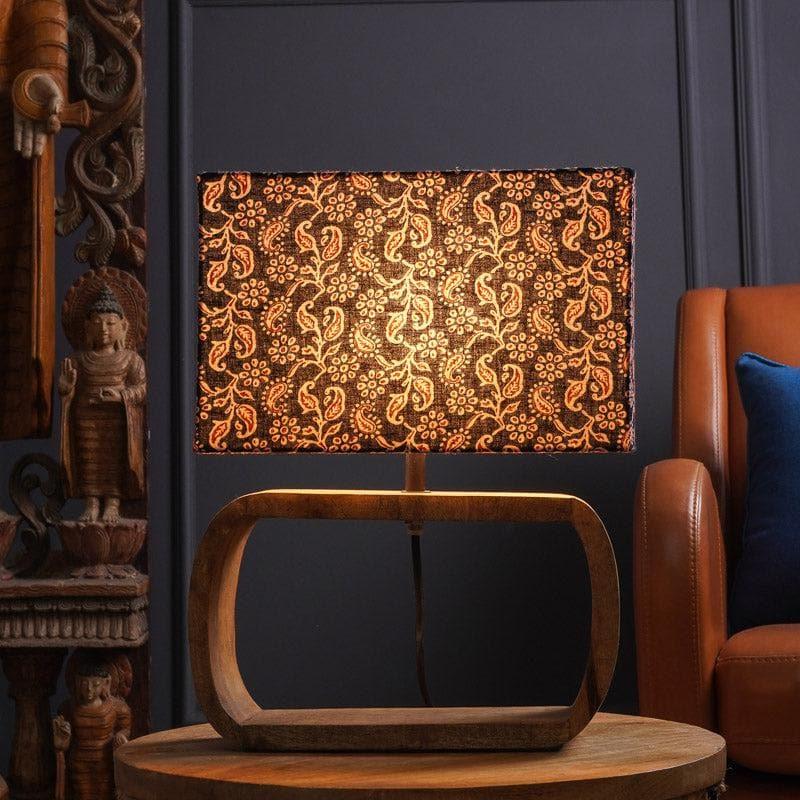 Table Lamp - Ethnic Serenade Rectoval Table Lamp