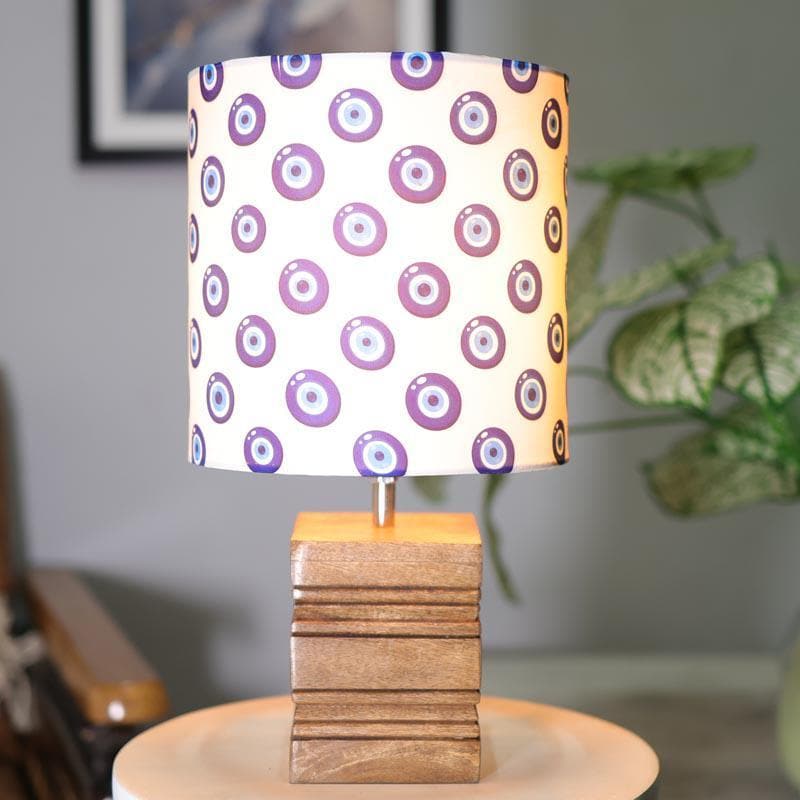 Table Lamp - Evil Eye Cube Table Lamp