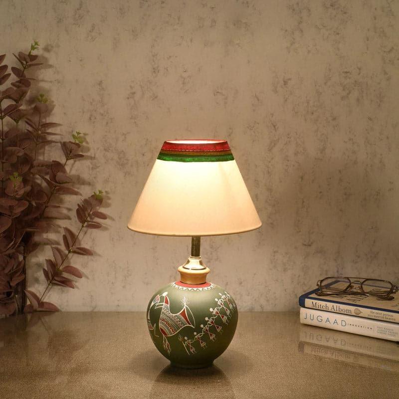 Table Lamp - Faadya Terracotta Table Lamp