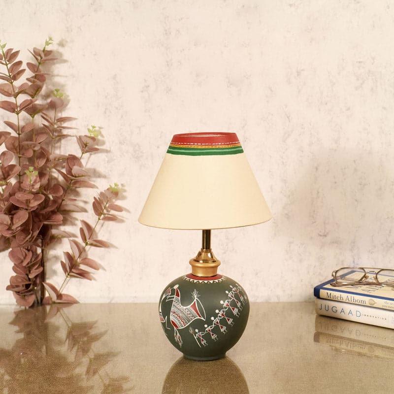 Table Lamp - Faadya Terracotta Table Lamp