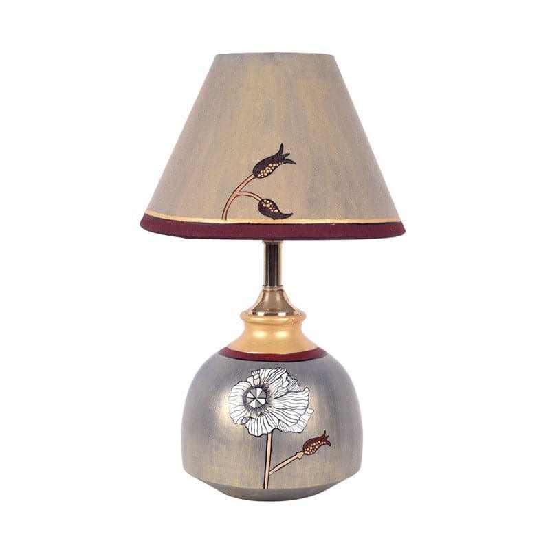 Buy Fadeela Terracotta Table Lamp Table Lamp from Vaaree