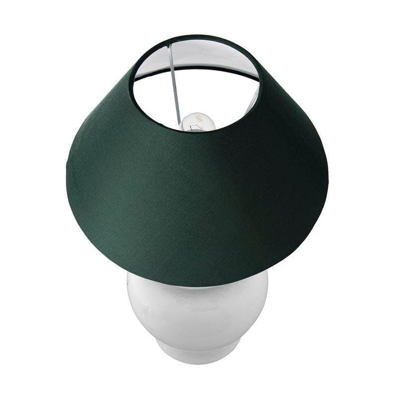 Table Lamp - Fancy Pants Table Lamp With Conical Shade - Green