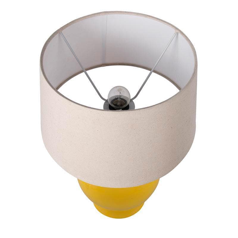 Buy Fancy Pants Table Lamp With Drum Shade - Khadi Table Lamp from Vaaree