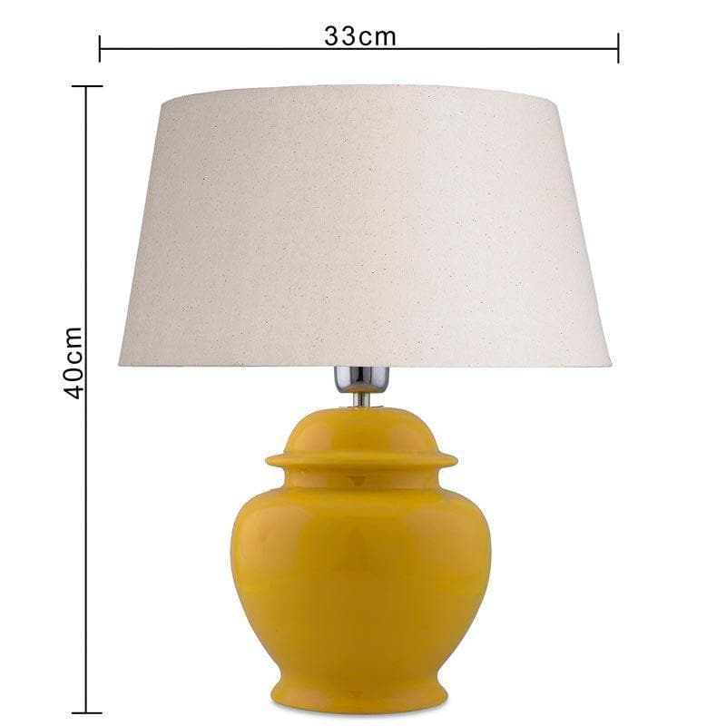 Buy Fancy Pants Table Lamp With Drum Shade - Khadi Table Lamp from Vaaree