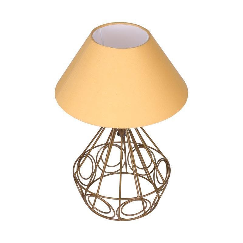 Table Lamp - Farmhouse Table Lamp - Gold