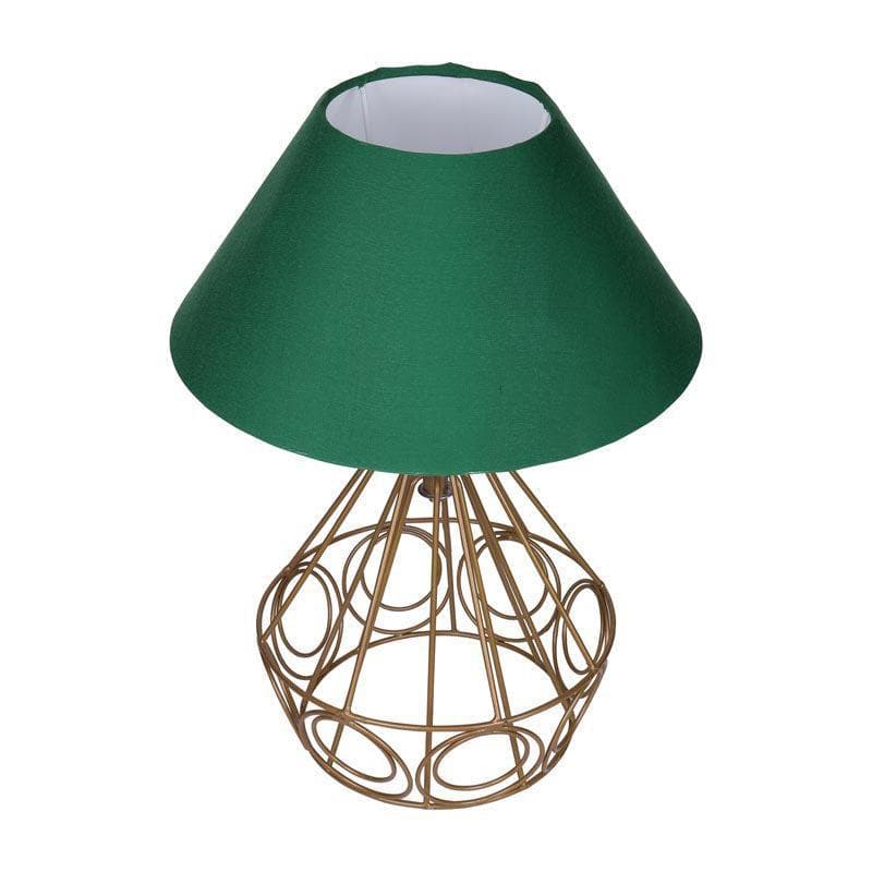 Table Lamp - Farmhouse Table Lamp - Green