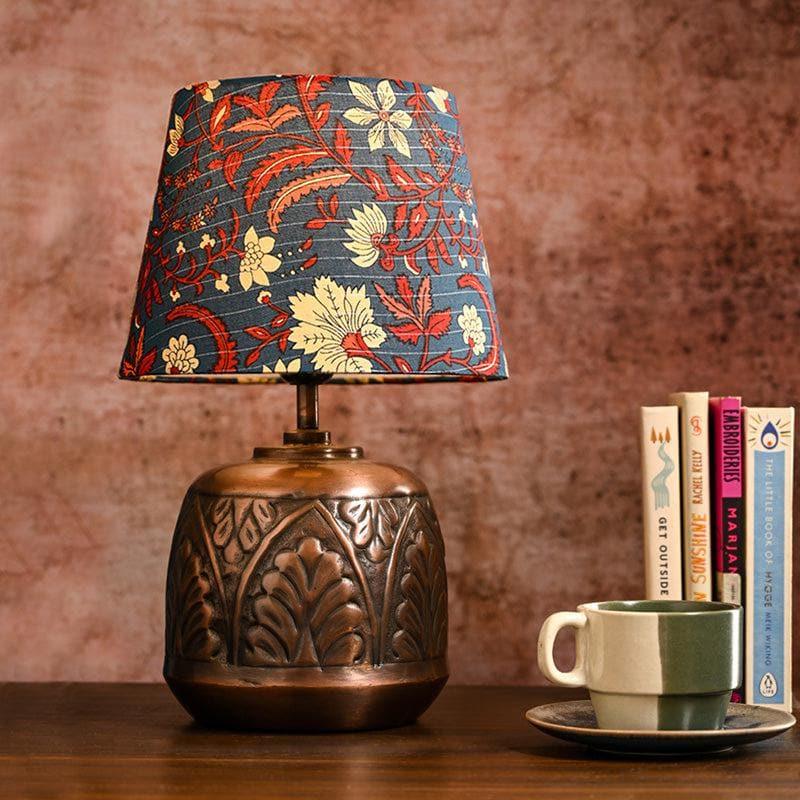 Table Lamp - Fiza Etched Table Lamp - Blue