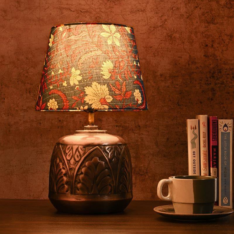 Table Lamp - Fiza Etched Table Lamp - Blue