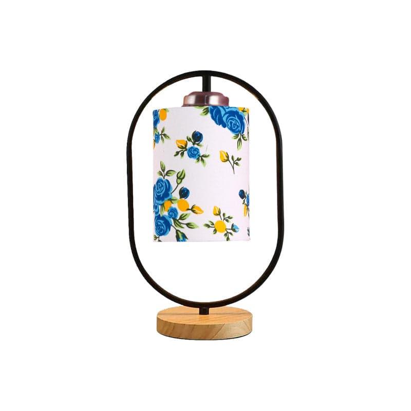 Table Lamp - Floral Echo Table Lamp - Blue