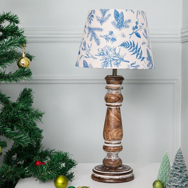 Table Lamp - Floral Tinsel Brooks Table Lamp