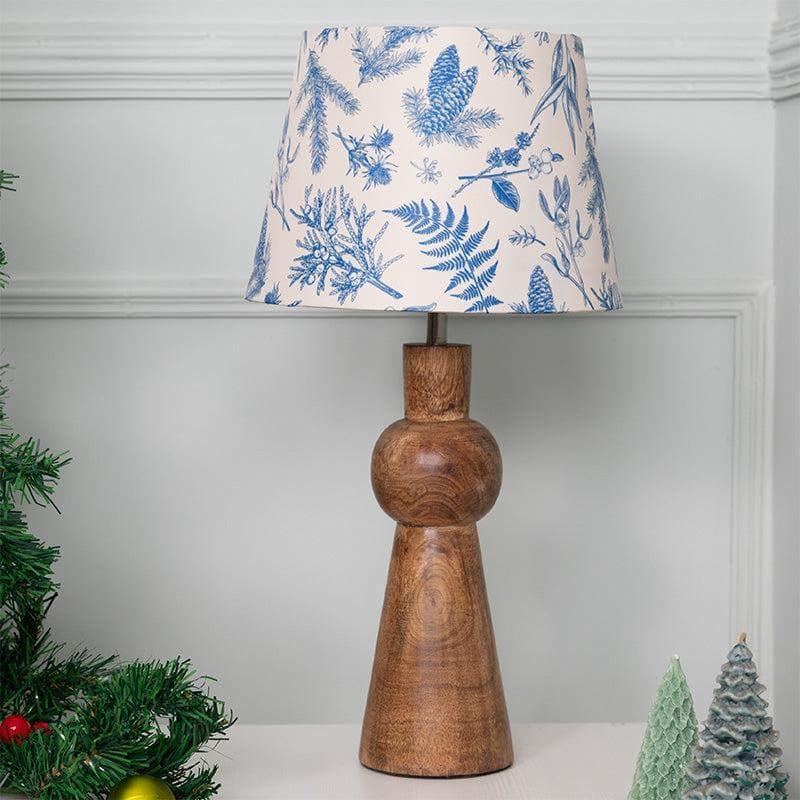 Table Lamp - Floral Tinsel Knot Table Lamp