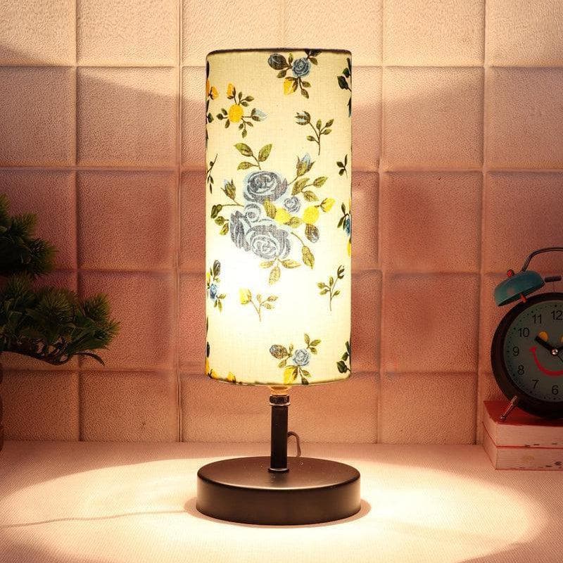 Table Lamp - Floral Waves Table Lamp