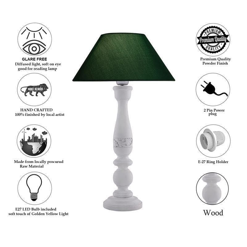 Table Lamp - Flowerette Fain Table Lamp - Green