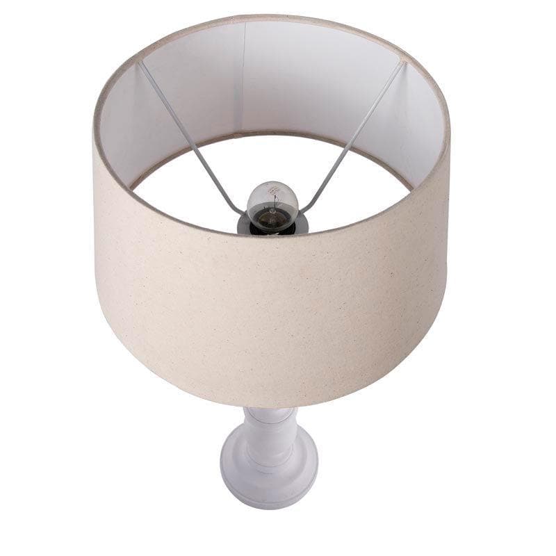 Buy Flowerette Fain Table Lamp - Off-White Table Lamp from Vaaree